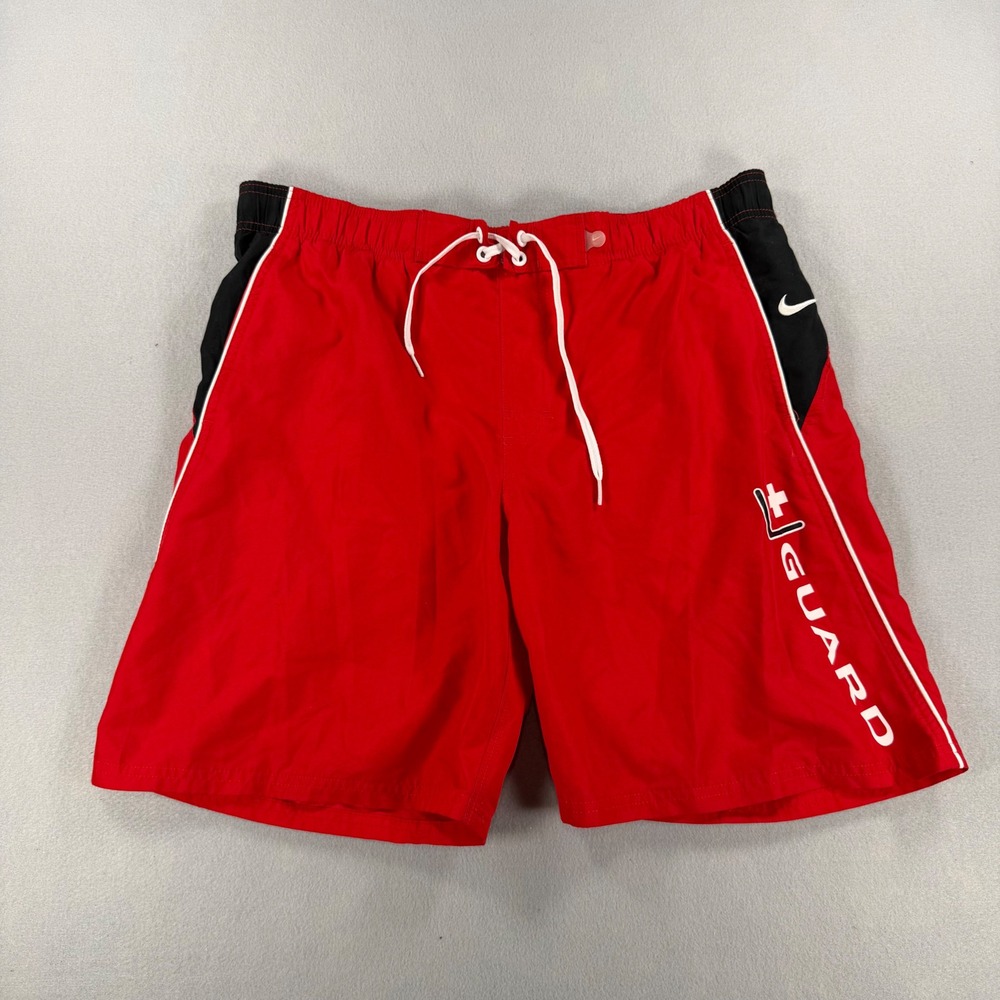 Vintage Nike Lifeguard Swim Trunks Mens Medium shorts